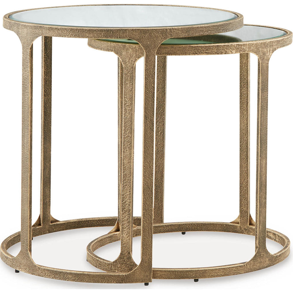 Table d'appoint Irmaleigh (lot de 2) - Noir antique