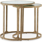 Table d'appoint Irmaleigh (lot de 2) - Noir antique