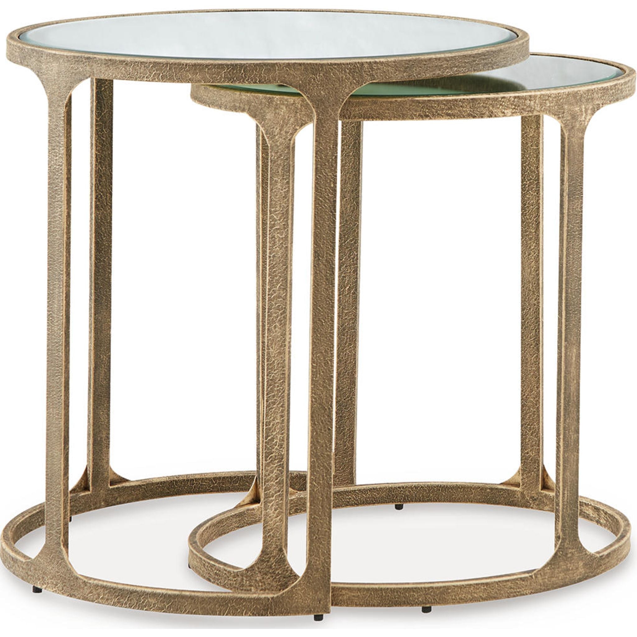 Table d'appoint Irmaleigh (lot de 2) - Noir antique