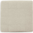 Pouf d'appoint surdimensionné Falkirk - Parchemin