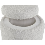 Pouf de rangement Duntler - Ivoire