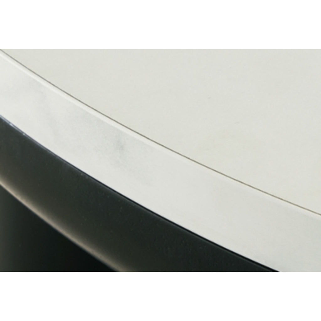 Lot de 3 tables Xandrum - Noir/Blanc