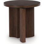 Table d'appoint Korestone - Brun foncé