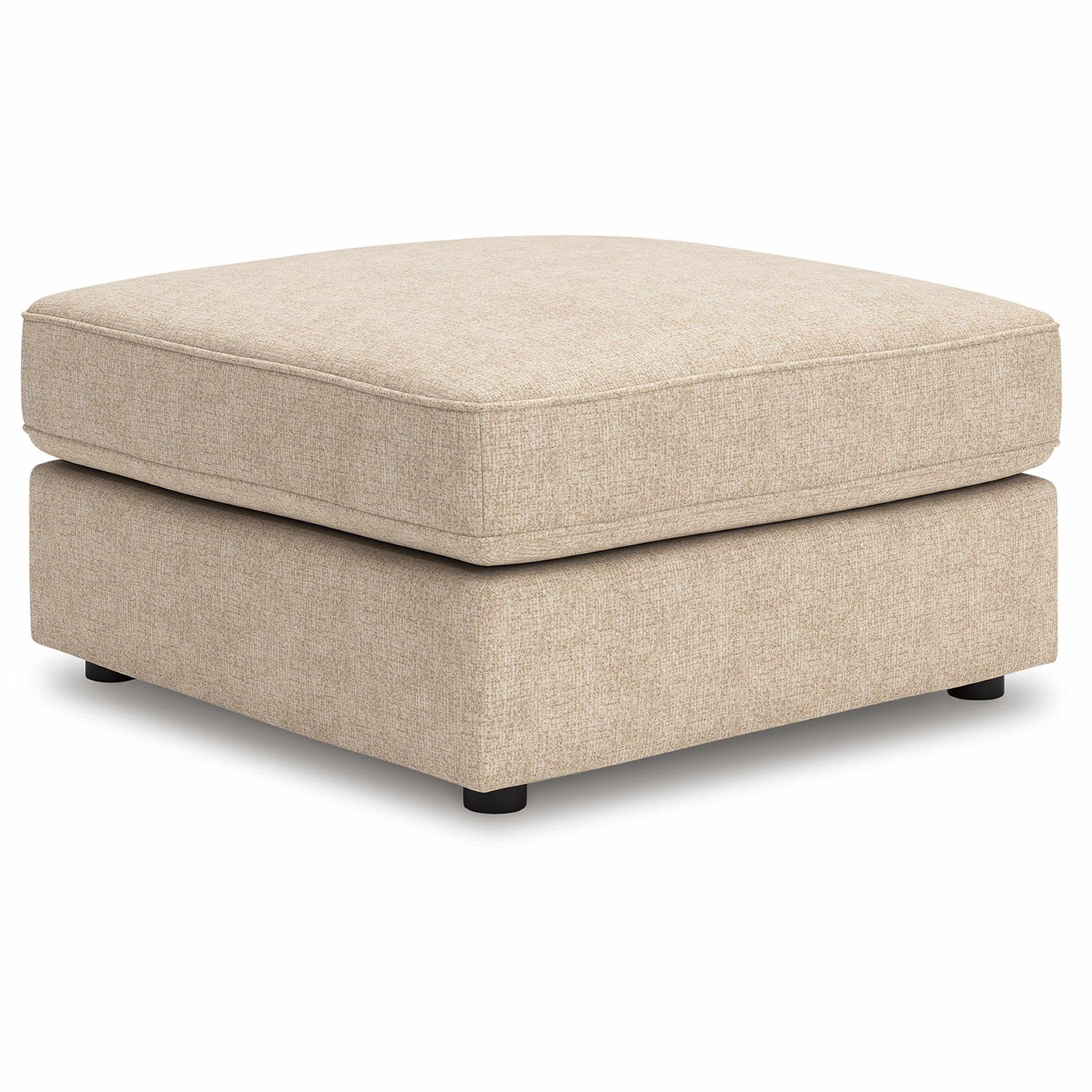 Pouf d'appoint surdimensionné Seyler - Sable