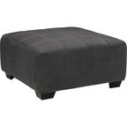 Pouf décoratif surdimensionné Ambee - Ardoise