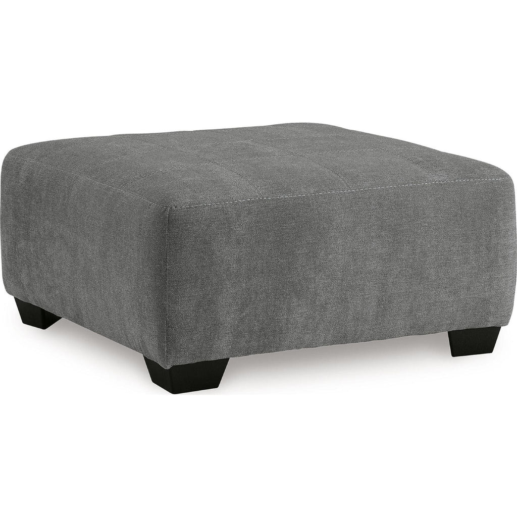 Pouf d'appoint surdimensionné Birkdale Court - Gris