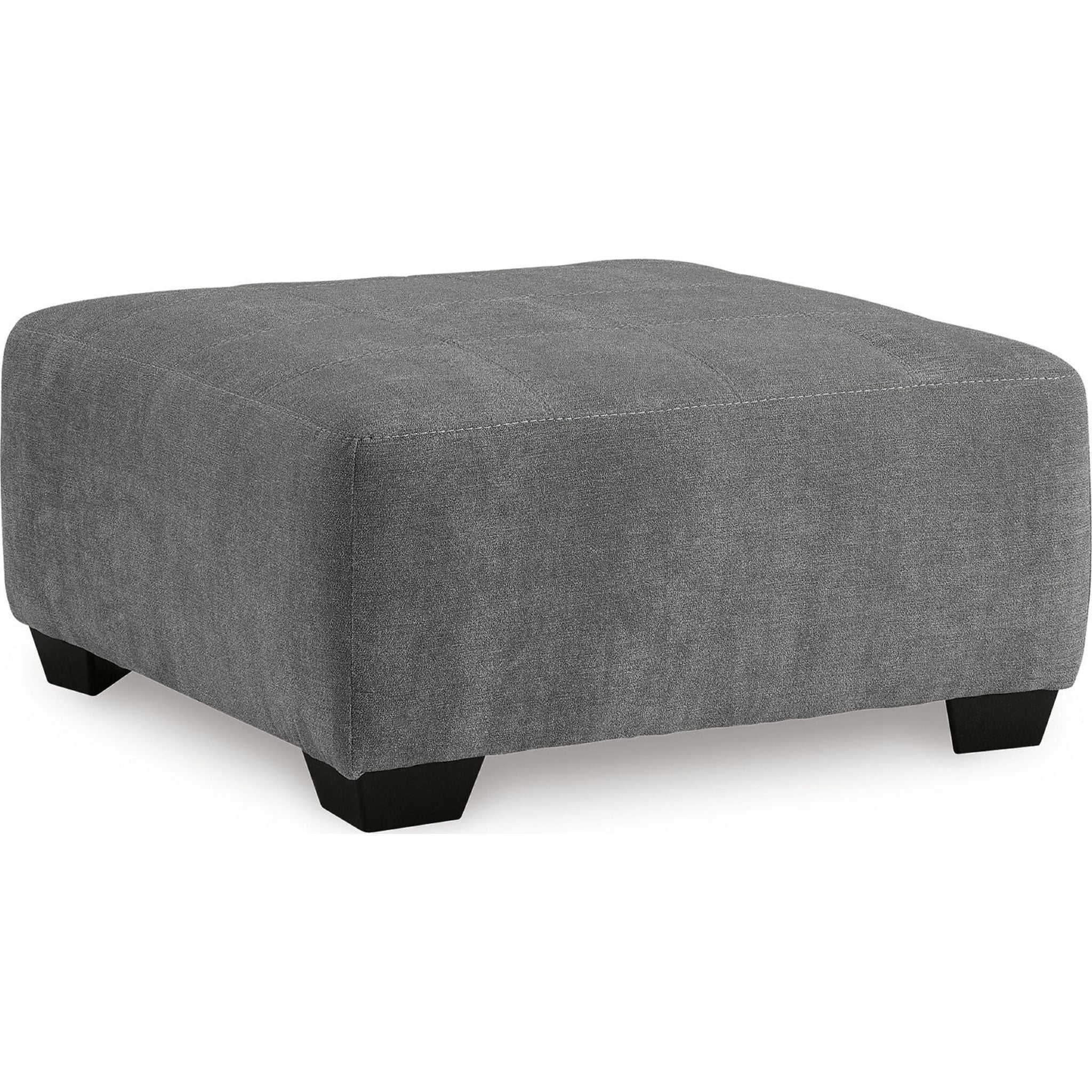 Pouf d'appoint surdimensionné Birkdale Court - Gris