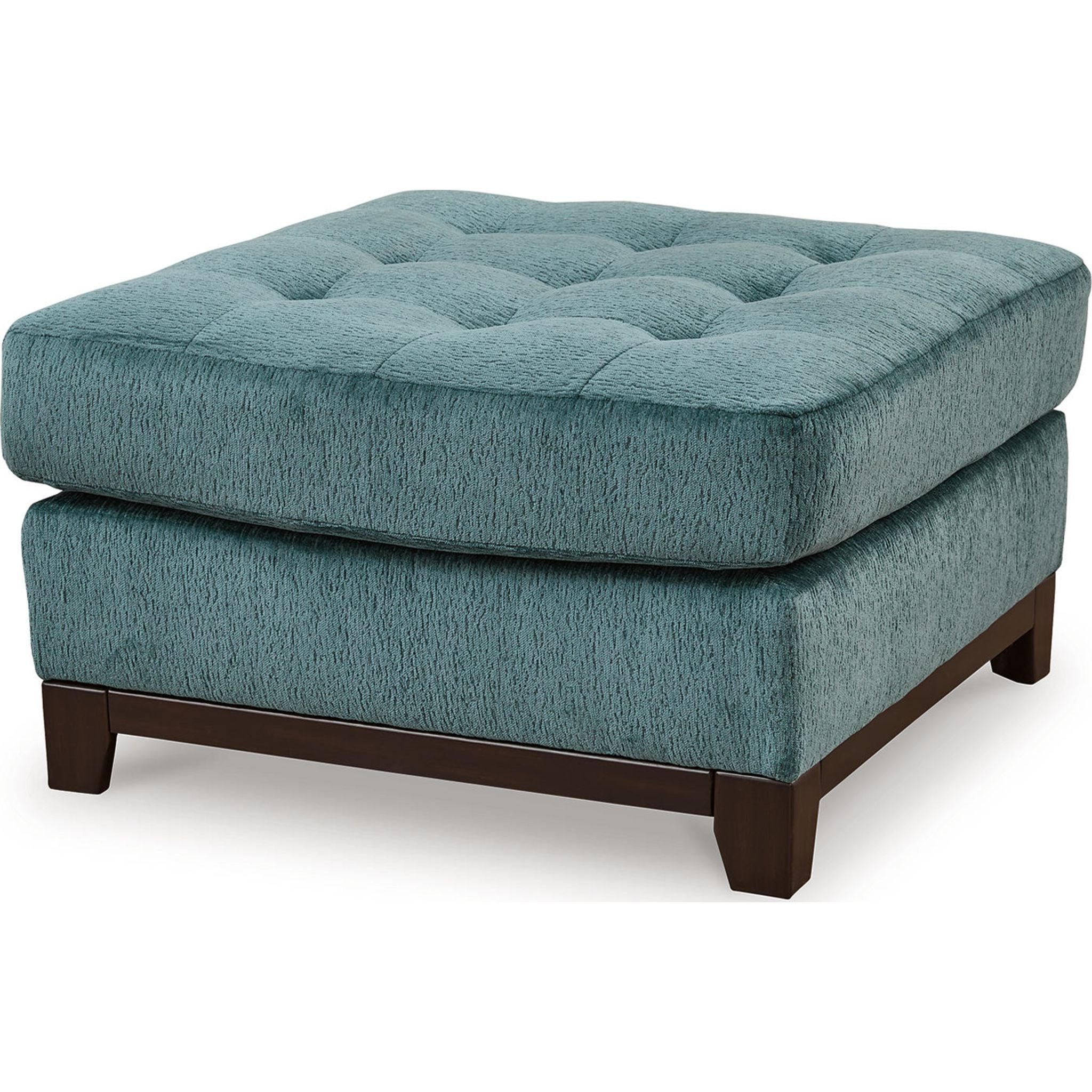 Pouf d'appoint surdimensionné Laylabrook - Bleu sarcelle