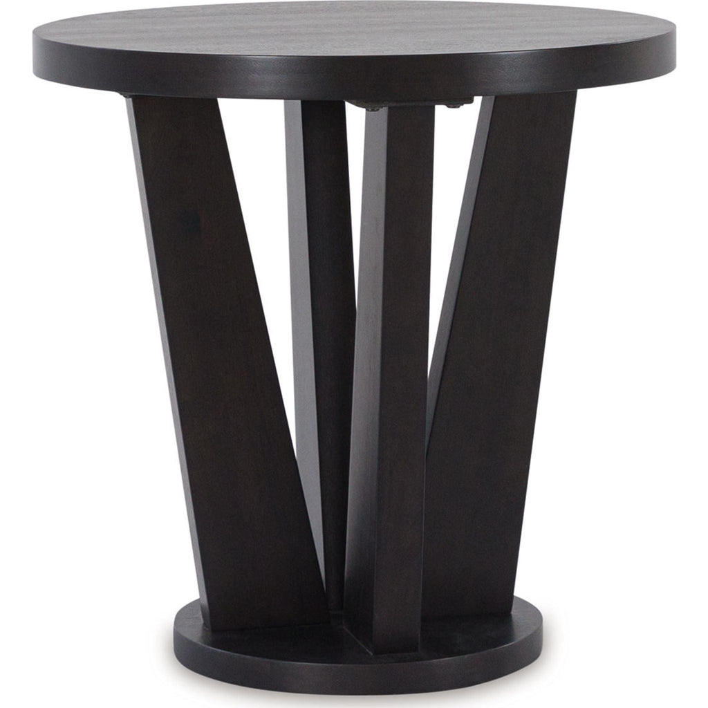 Table d'appoint Chasinfield - Marron foncé