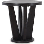 Table d'appoint Chasinfield - Marron foncé