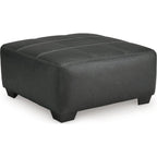 Pouf d'appoint surdimensionné Brixley Pier - Graphite