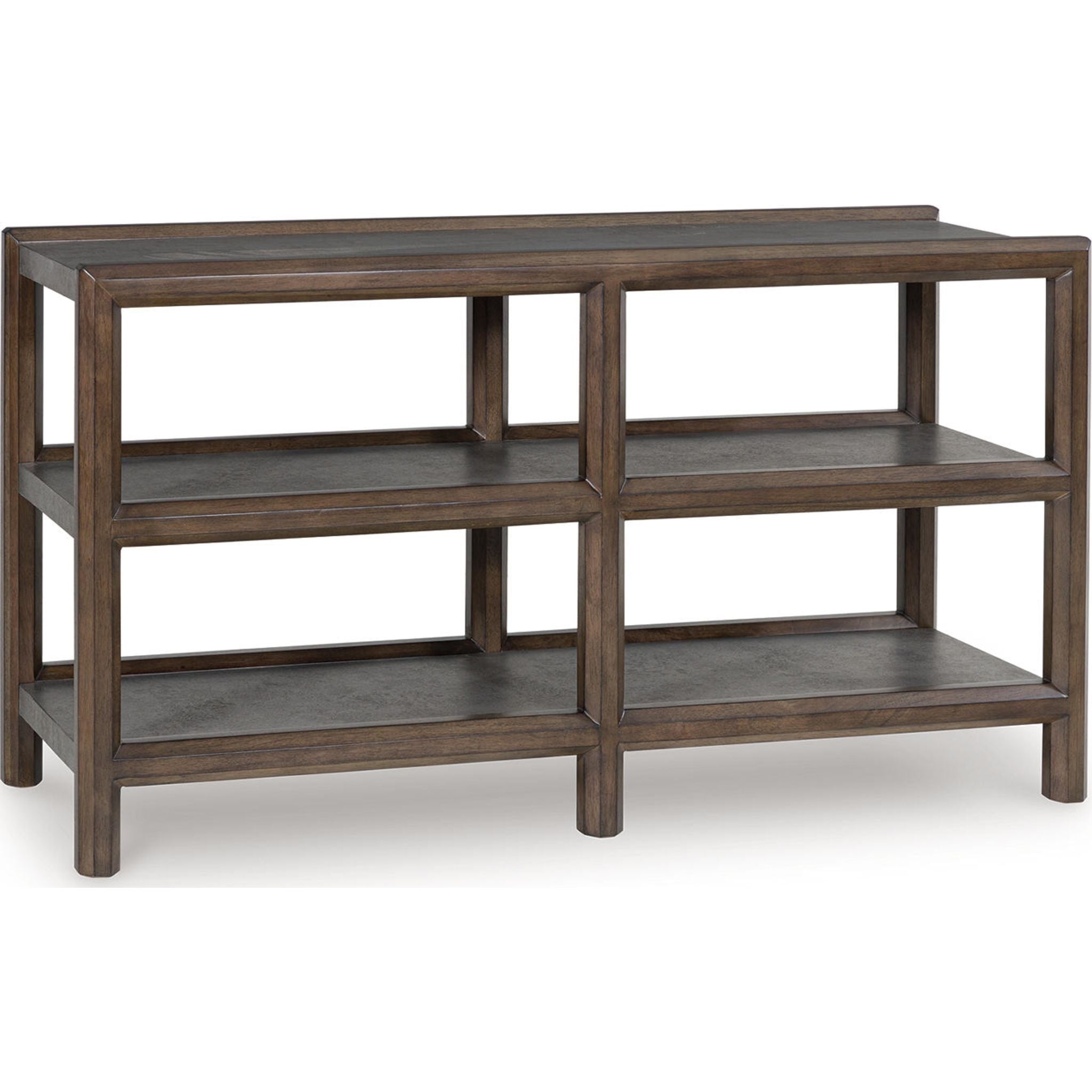 Table basse Kallenny - Marron/Gris