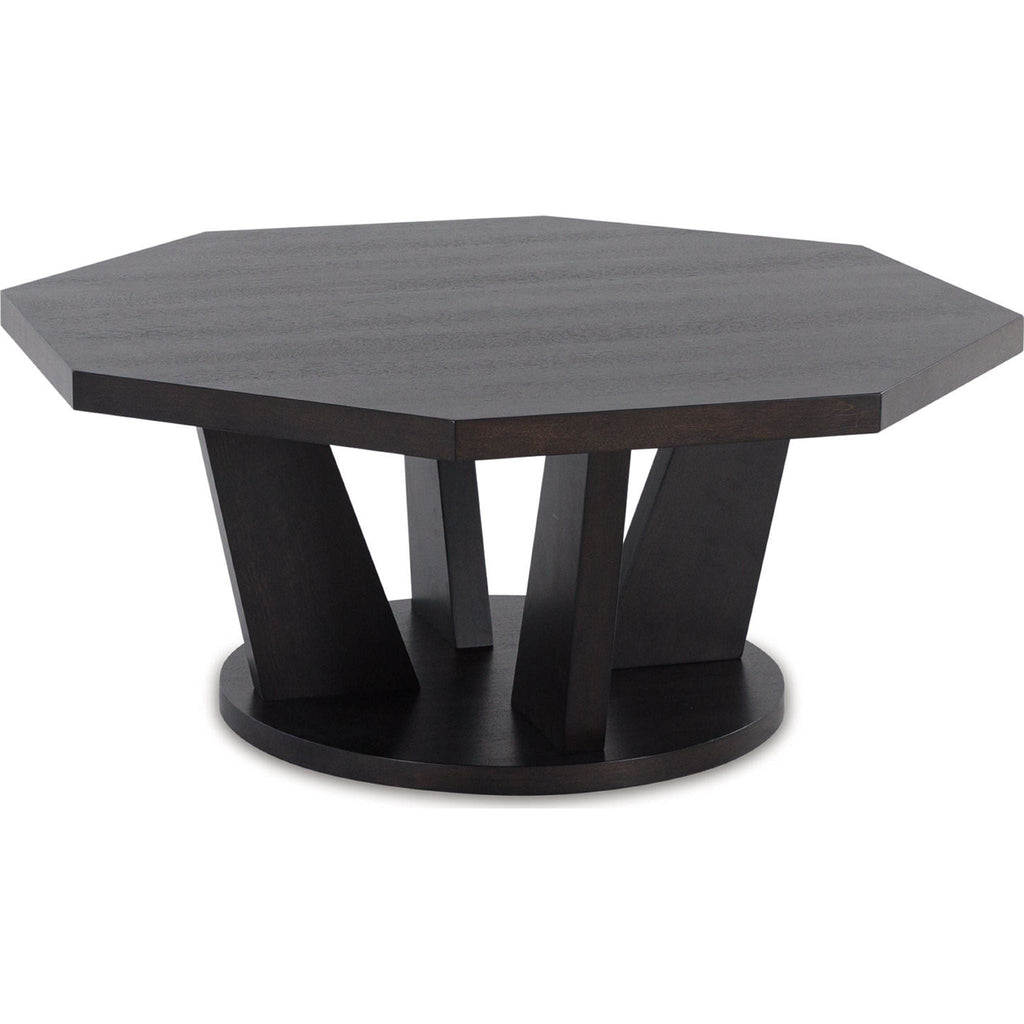 Table d'appoint Chasinfield - Marron foncé