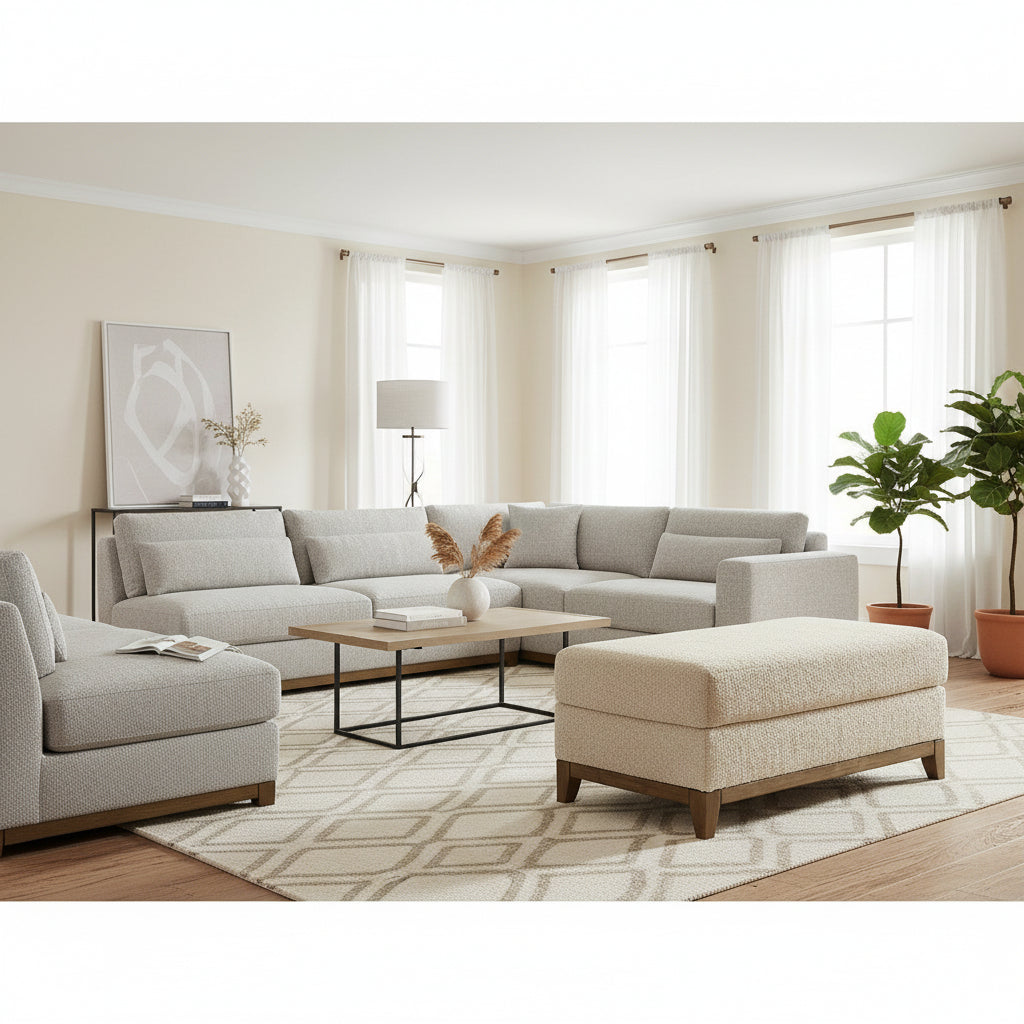 Pouf Parklynn - Désert