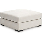 Pouf d'appoint surdimensionné Donelson Creek - Vanille