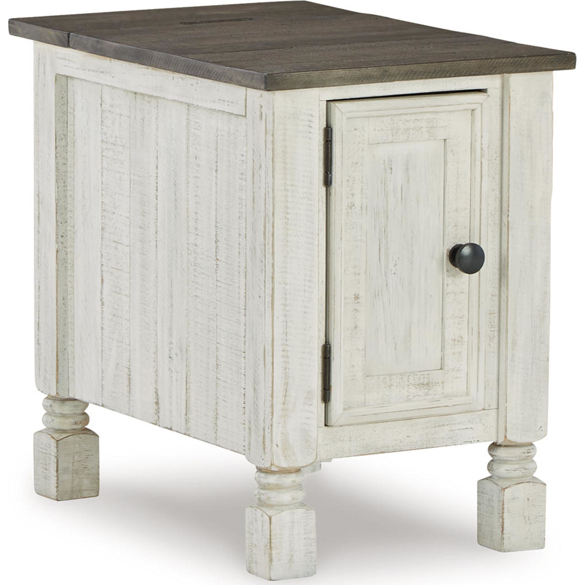 Table d'appoint Havalance - Blanc/Gris