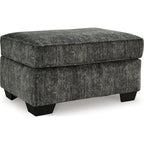 Pouf Lonoke - Gris anthracite