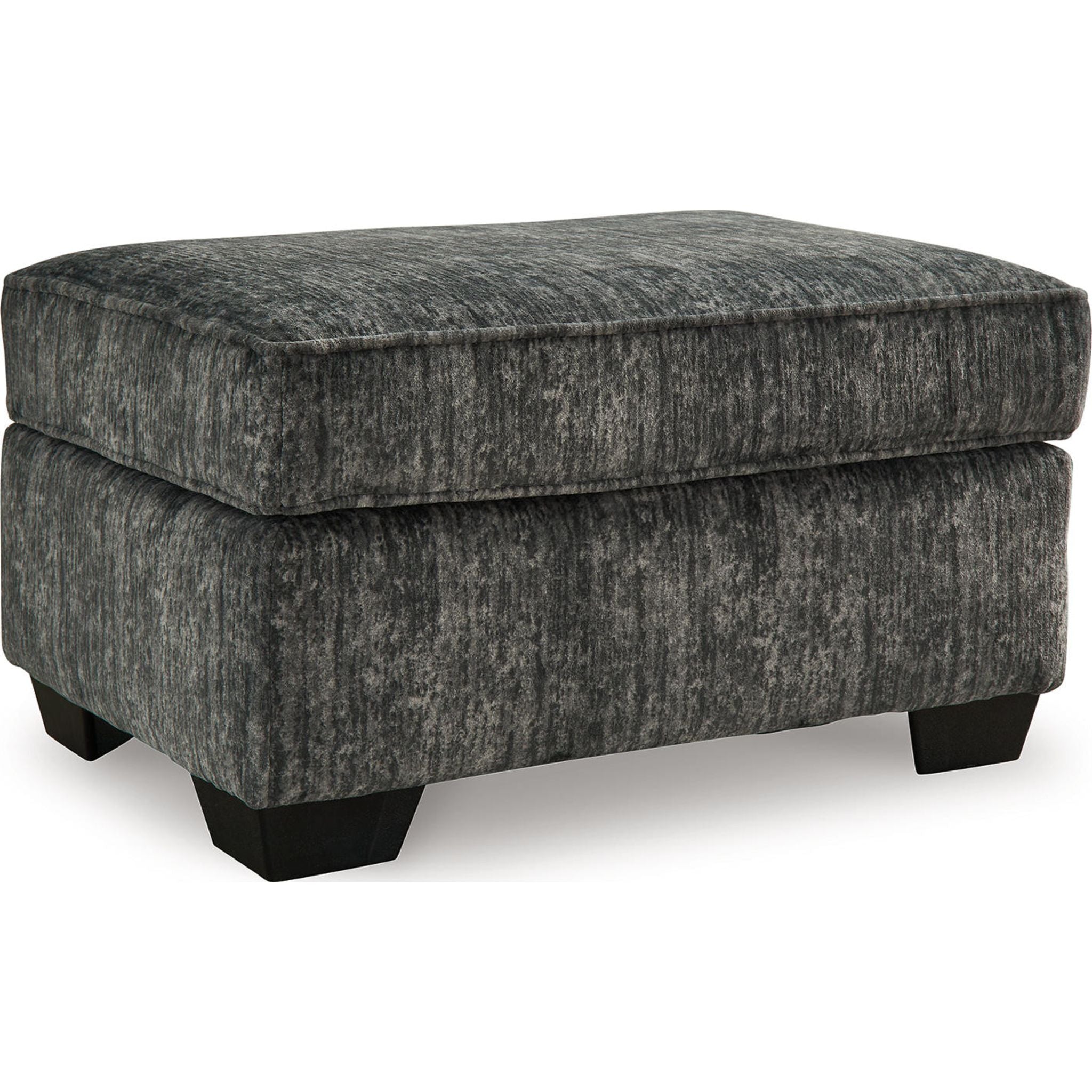 Pouf Lonoke - Gris anthracite