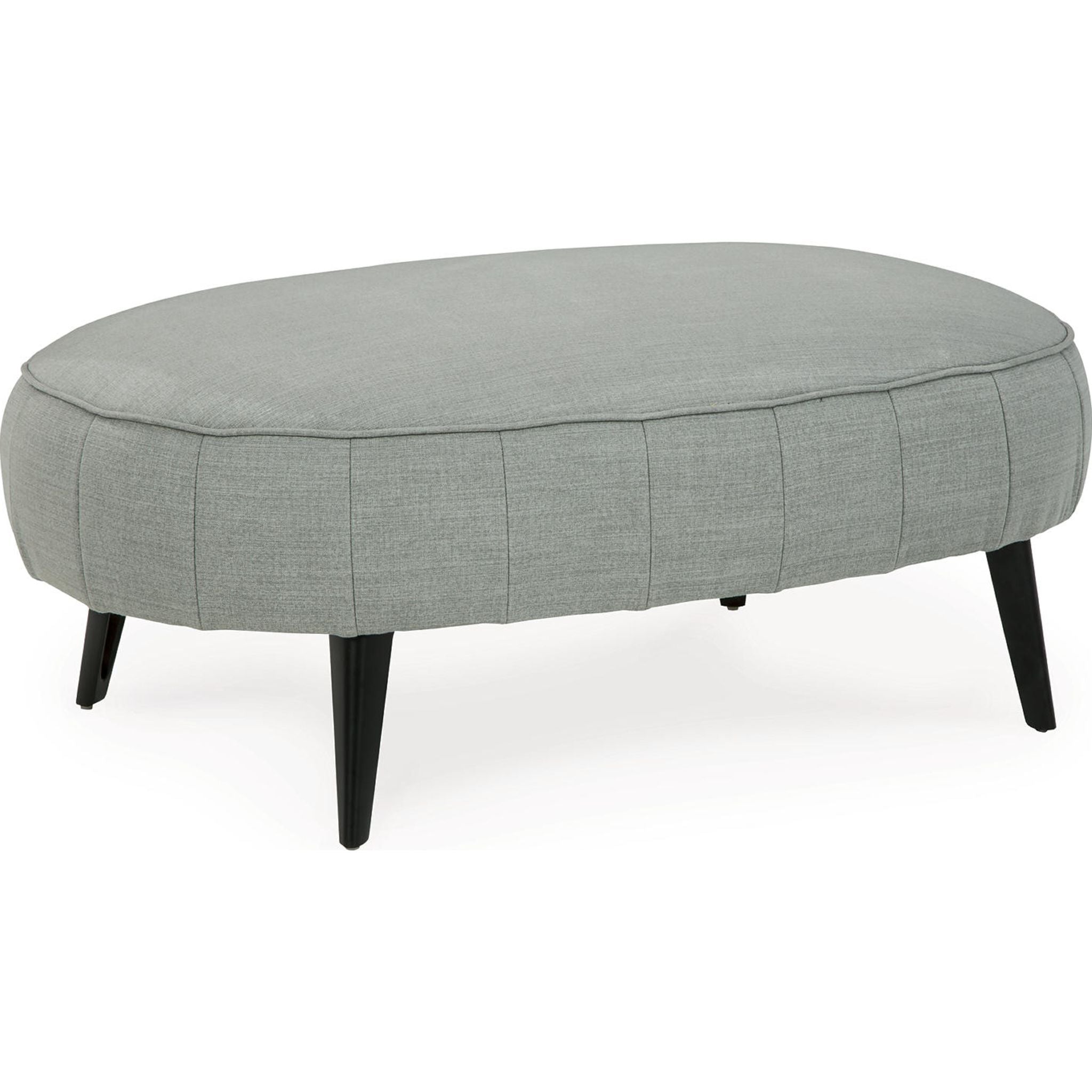 Pouf d'appoint surdimensionné Hollyann - Gris