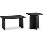 Lot de 2 tables Mitchalli - Noires