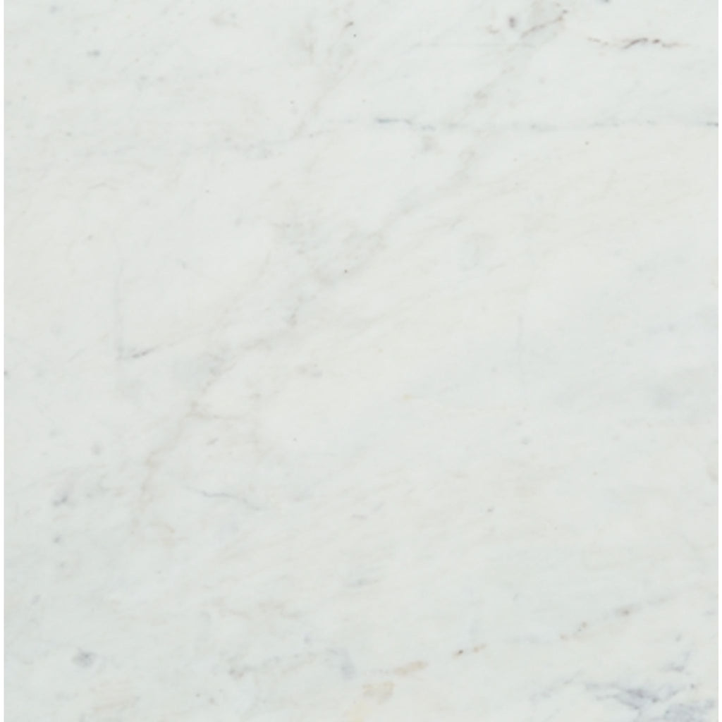 Table basse Isanti - Marron clair/Blanc