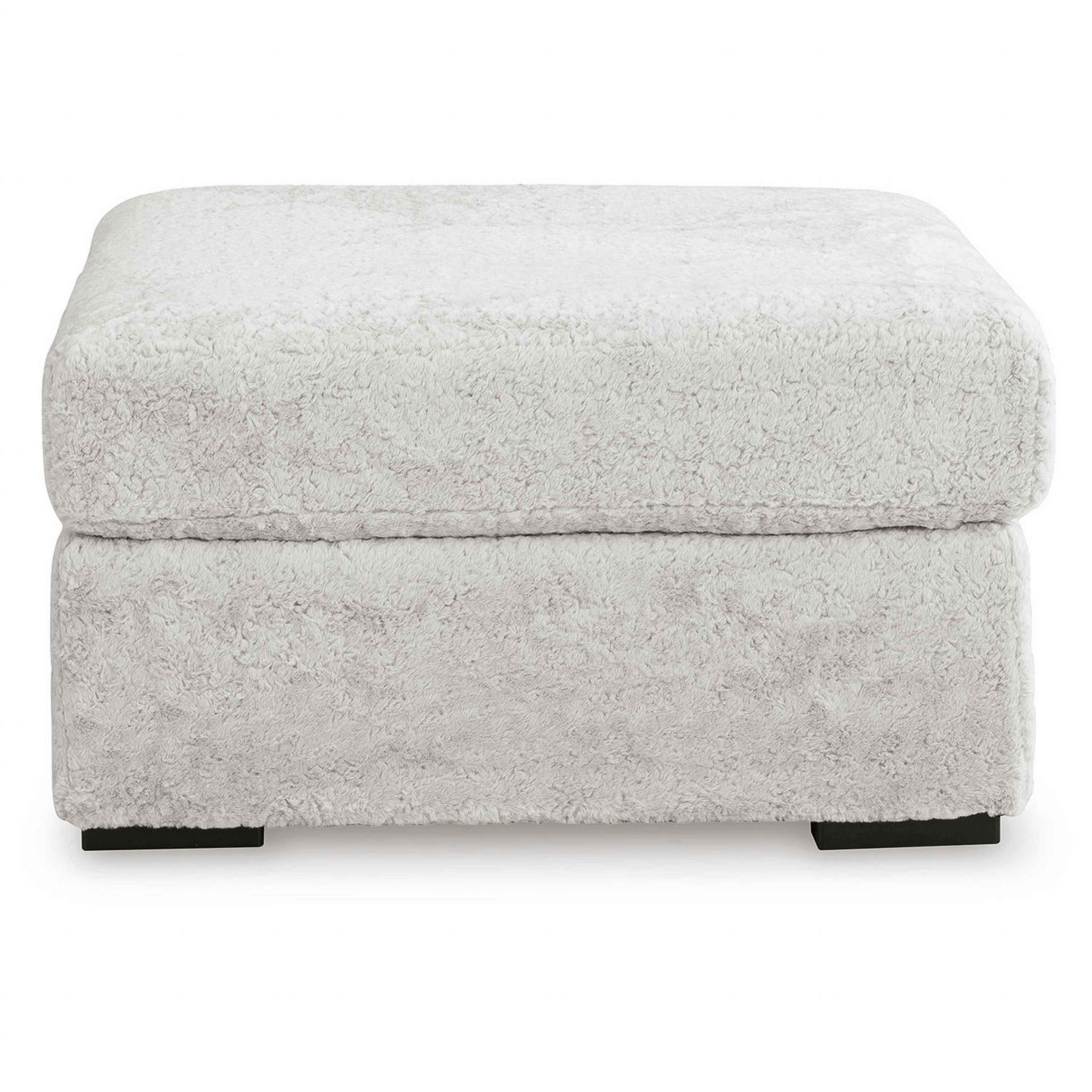 Pouf d'appoint surdimensionné Cuddle Plush - Arctique