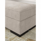 Pouf haut de gamme - Taupe