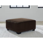 Pouf d'appoint surdimensionné Kimlee - Chocolat
