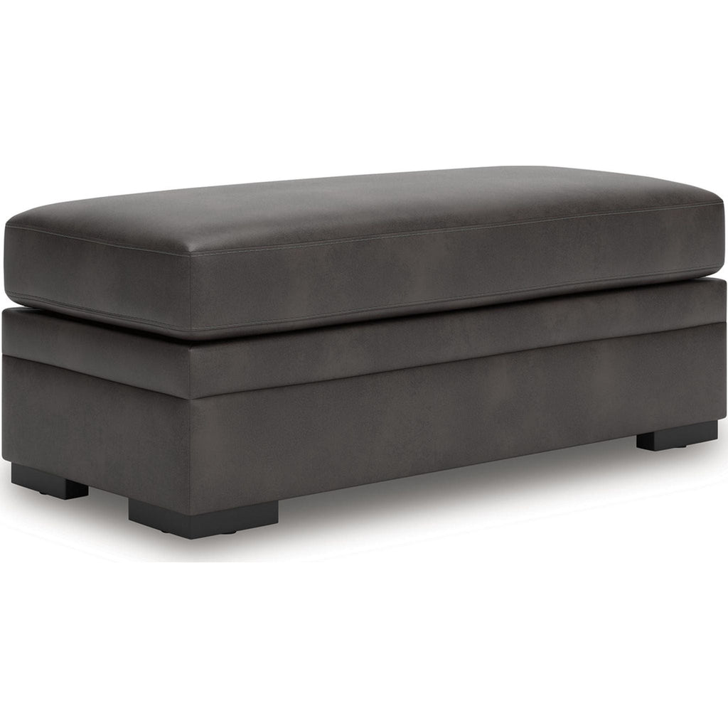 Pouf d'appoint surdimensionné Lofton-Pike - Ombre