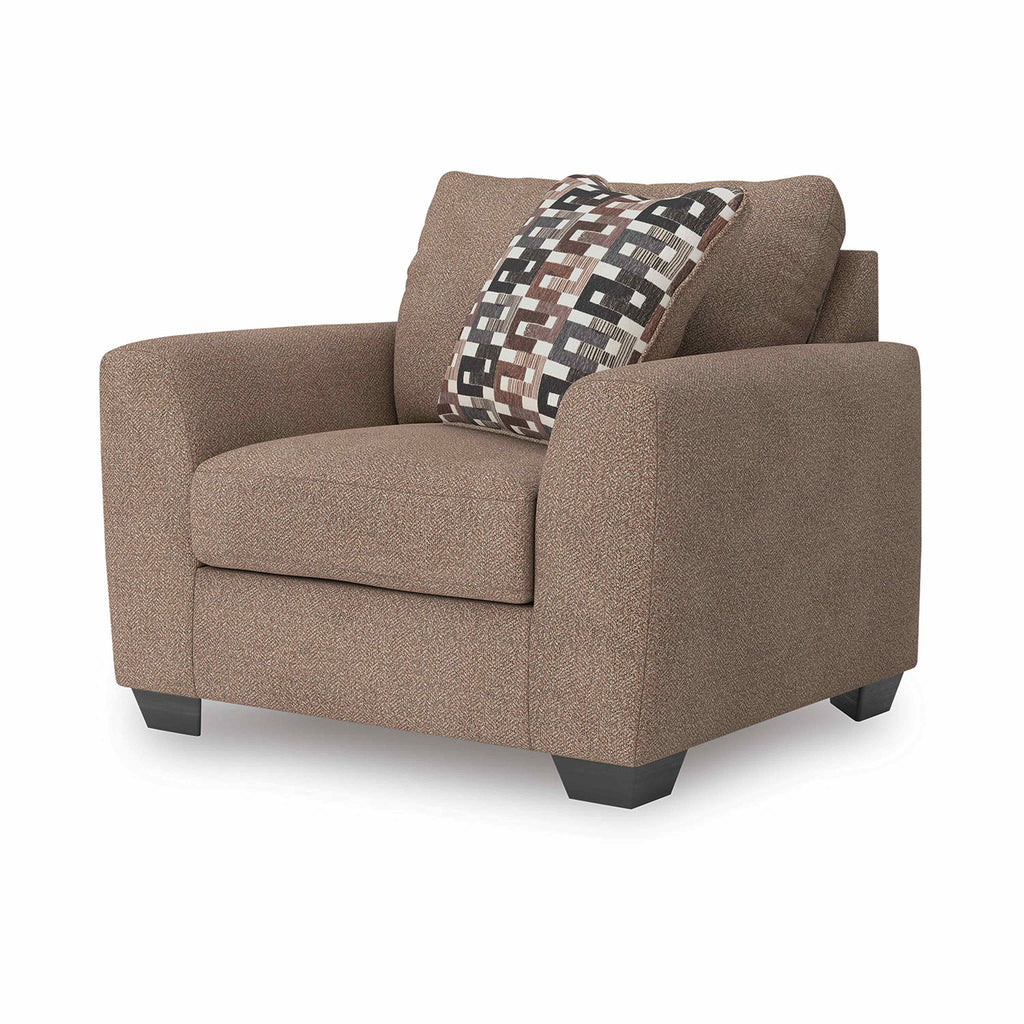 Fauteuil surdimensionné Triston-Peaks - Daim