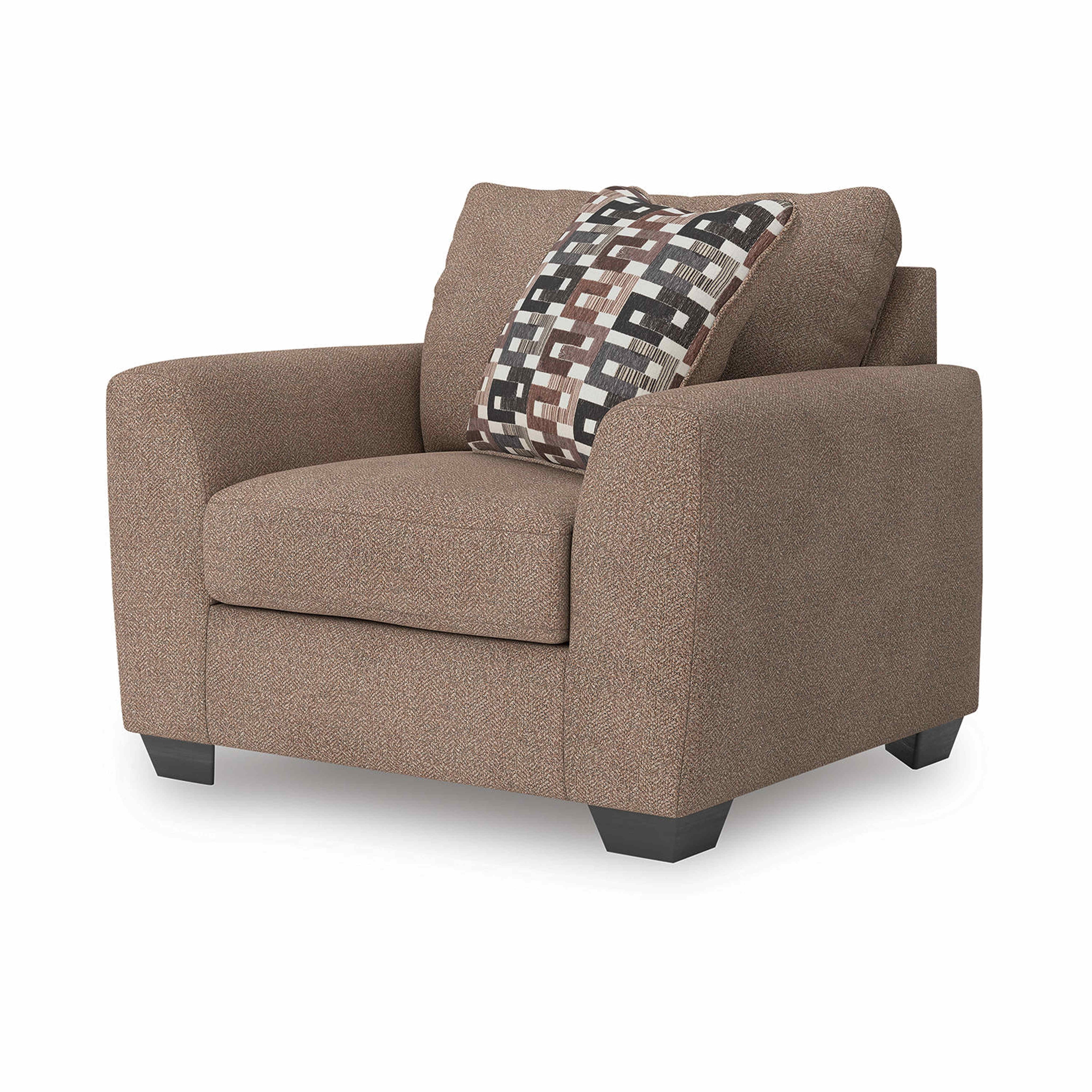 Fauteuil surdimensionné Triston-Peaks - Daim
