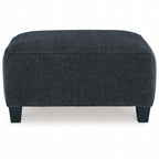 Pouf d'appoint surdimensionné Abinger - Gris fumé