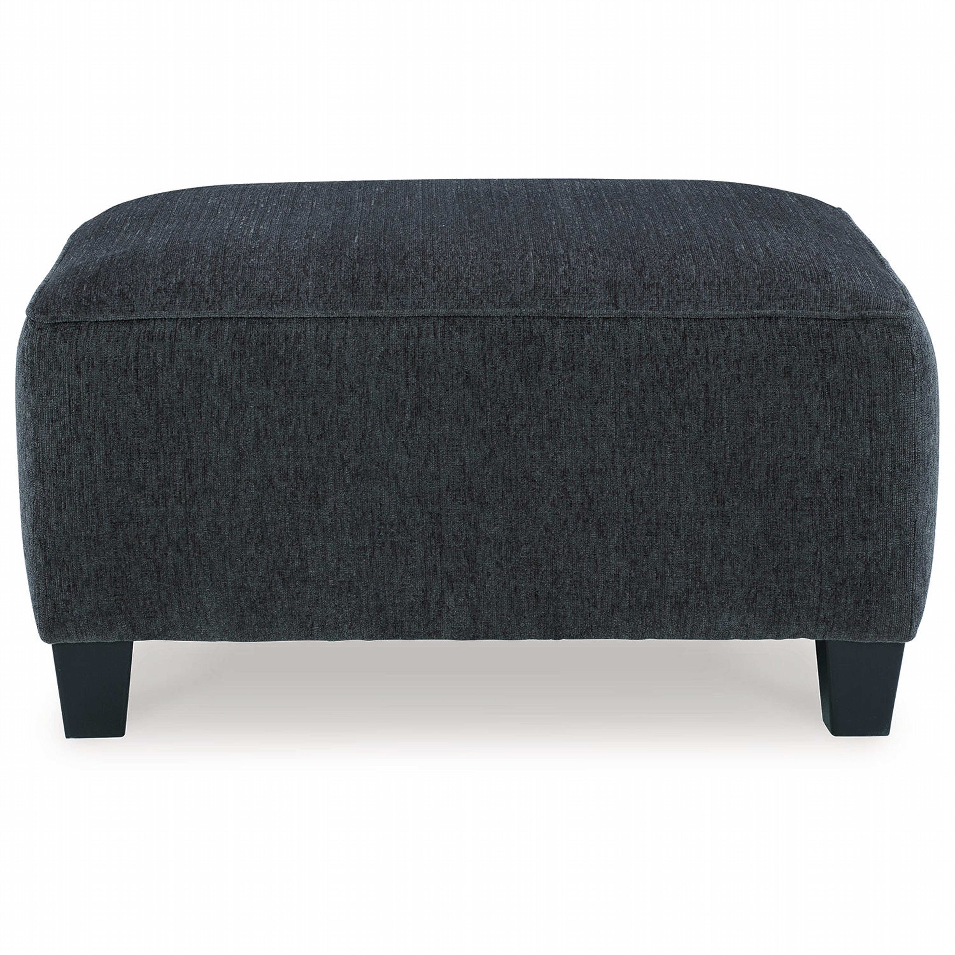 Pouf d'appoint surdimensionné Abinger - Gris fumé