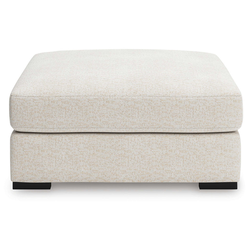 Pouf d'appoint surdimensionné Donelson Creek - Vanille