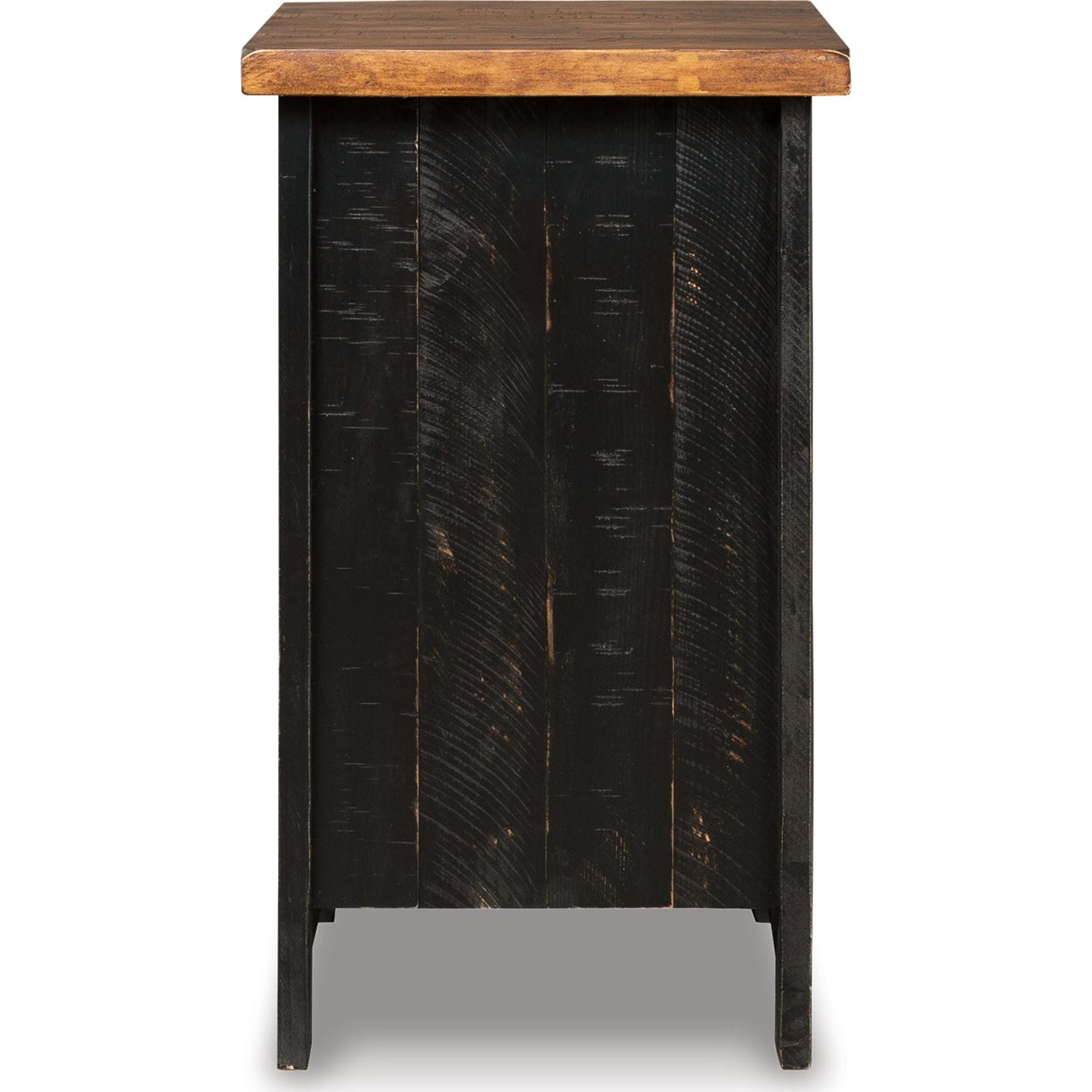 Table d'appoint Kendell Chair - Noir/Marron