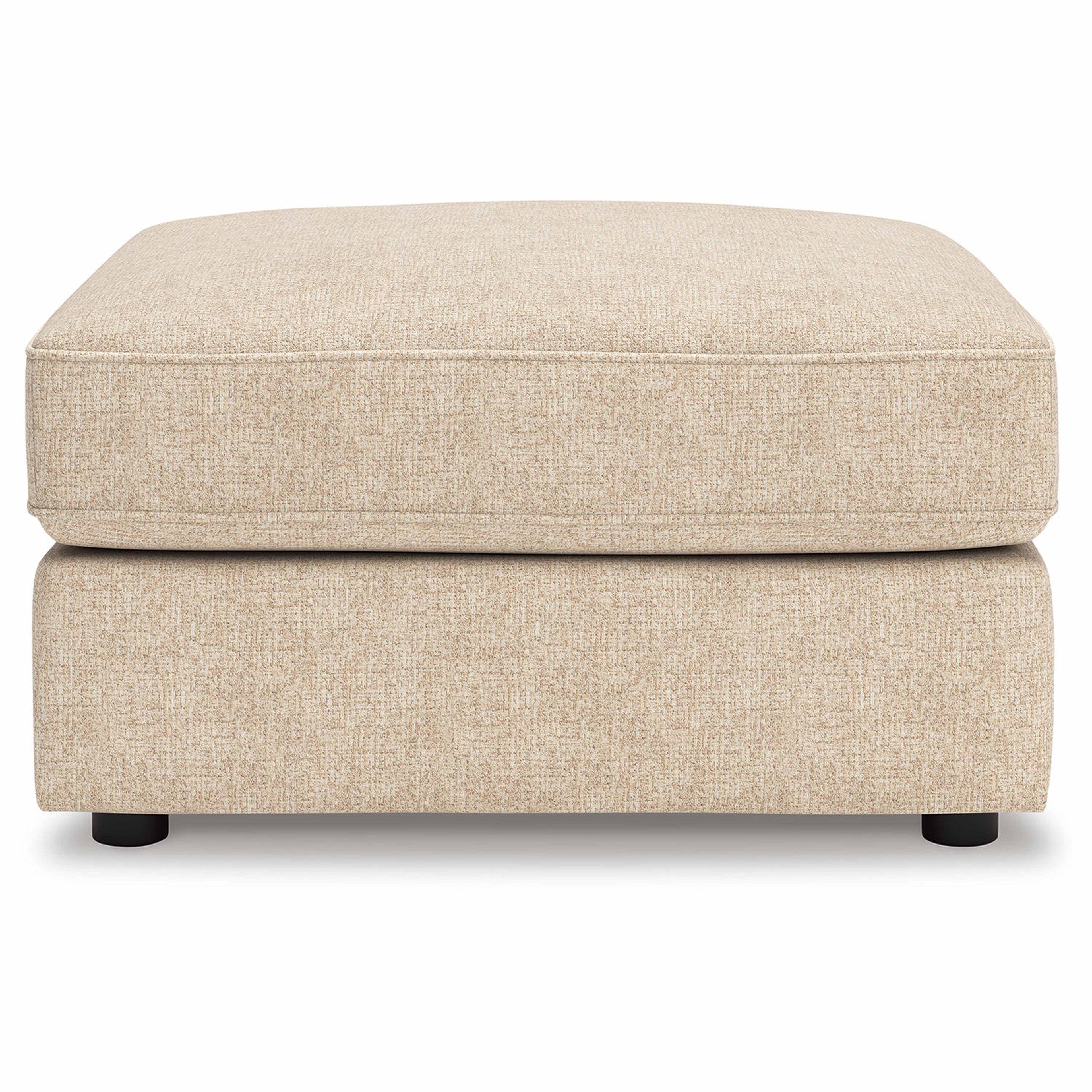 Pouf d'appoint surdimensionné Seyler - Sable