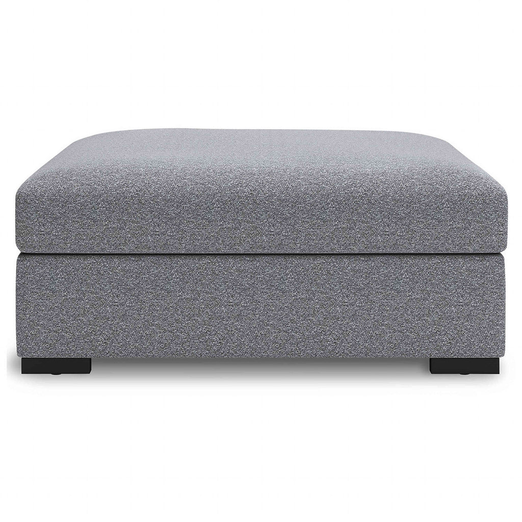 Pouf d'appoint surdimensionné Bealton - Sel et Poivre