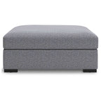 Pouf d'appoint surdimensionné Bealton - Sel et Poivre