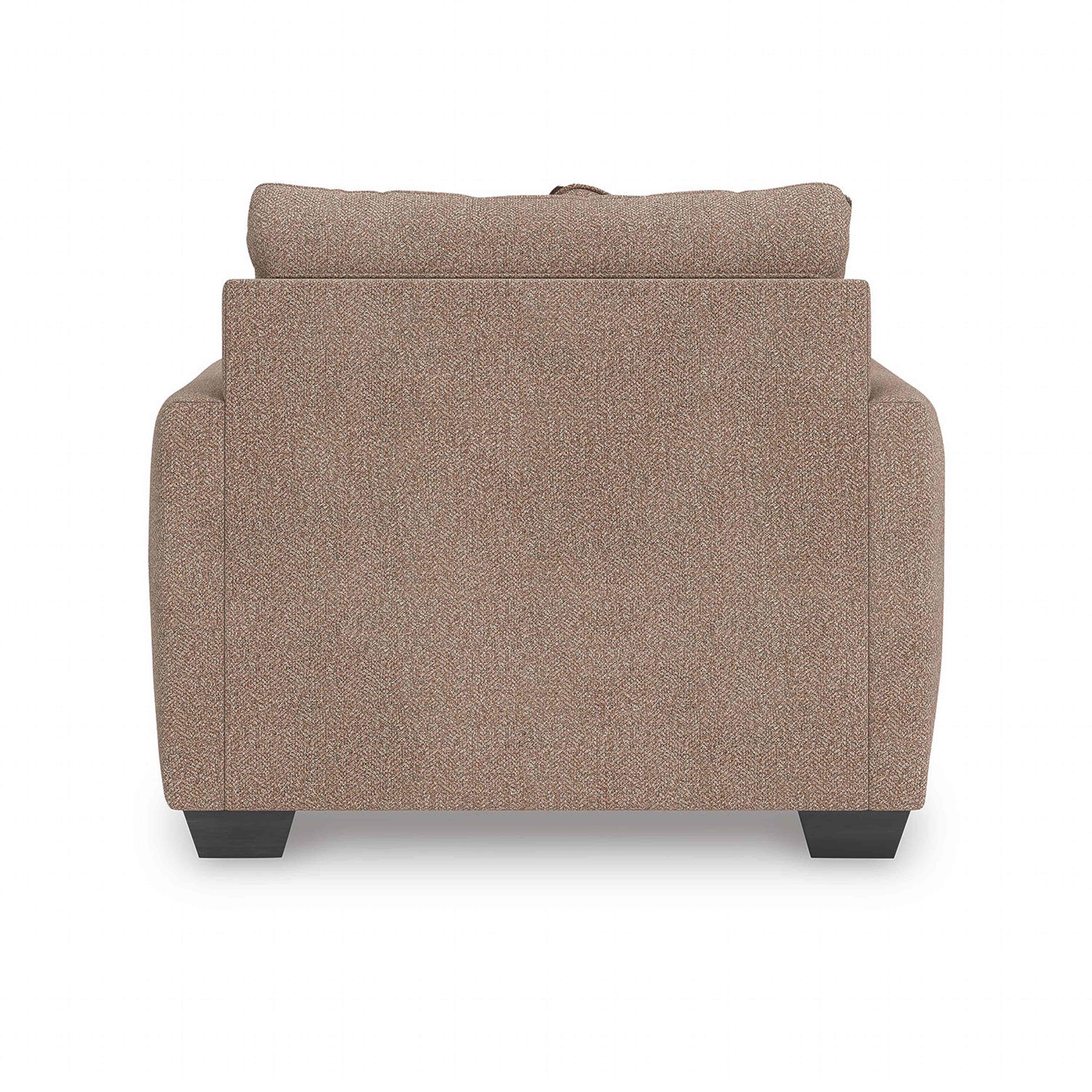 Fauteuil surdimensionné Triston-Peaks - Daim