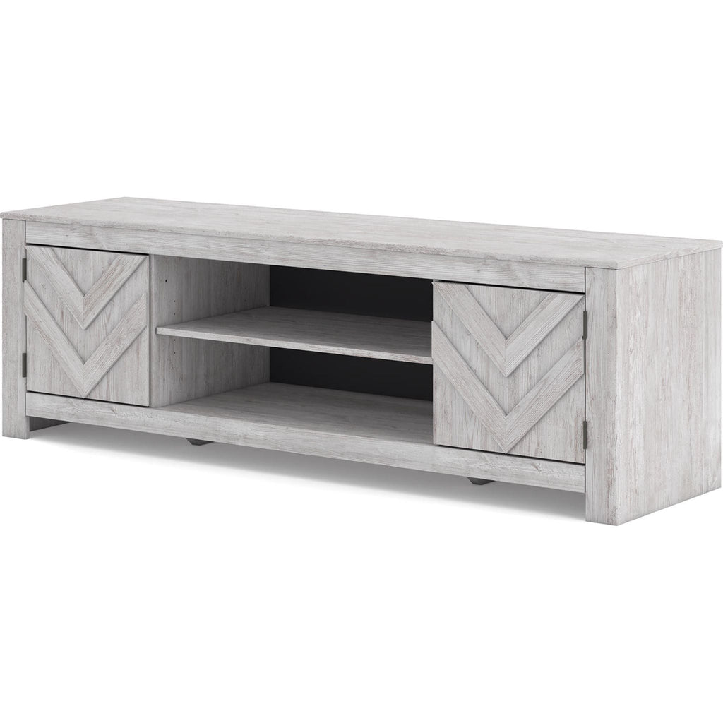 Meuble TV Cayboni - Blanchi