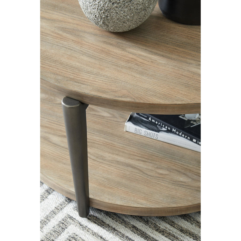 Table basse Dyonton - Brun gris clair