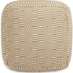 Pouf Adamont - Beige/Ivoire