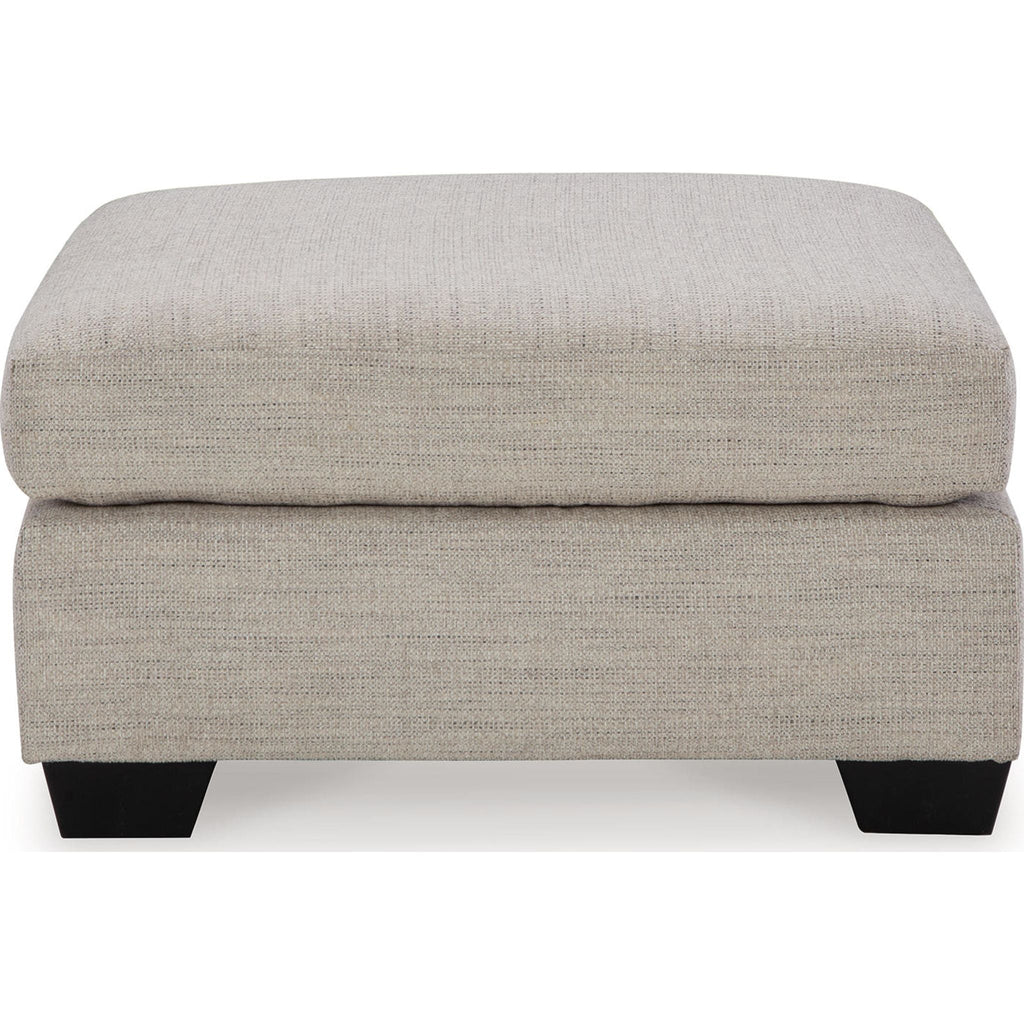 Pouf d'appoint surdimensionné Mahoney