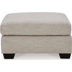 Pouf d'appoint surdimensionné Mahoney