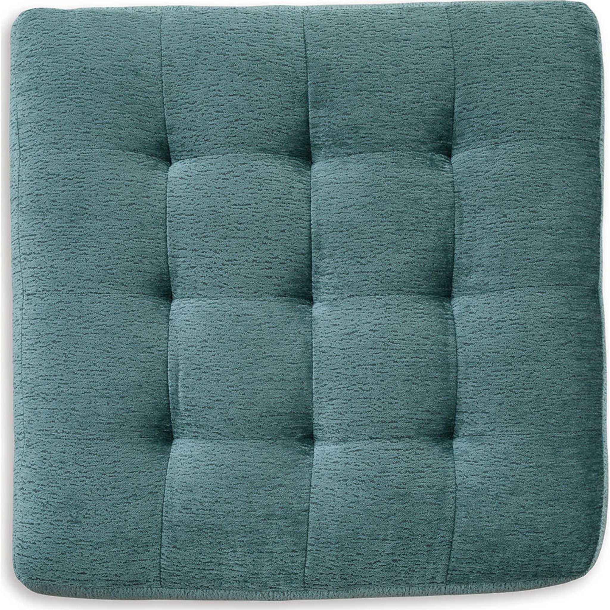 Pouf d'appoint surdimensionné Laylabrook - Bleu sarcelle