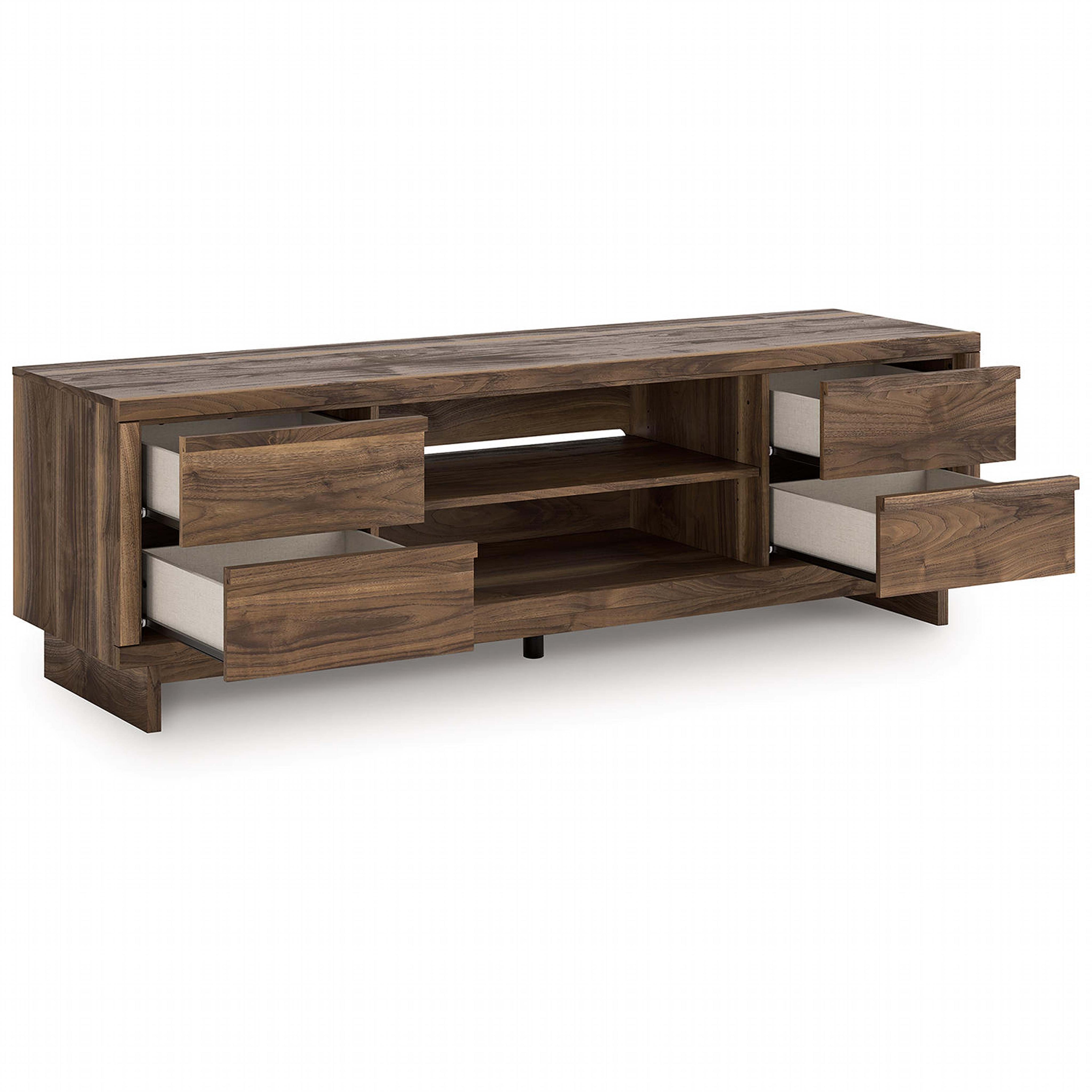 Meuble TV Zadilyn - Marron