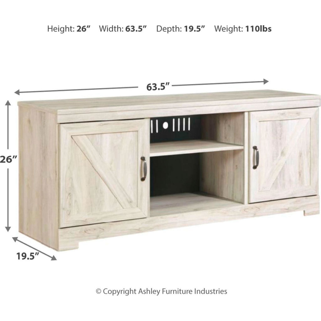 Meuble TV Bellaby - Blanchi