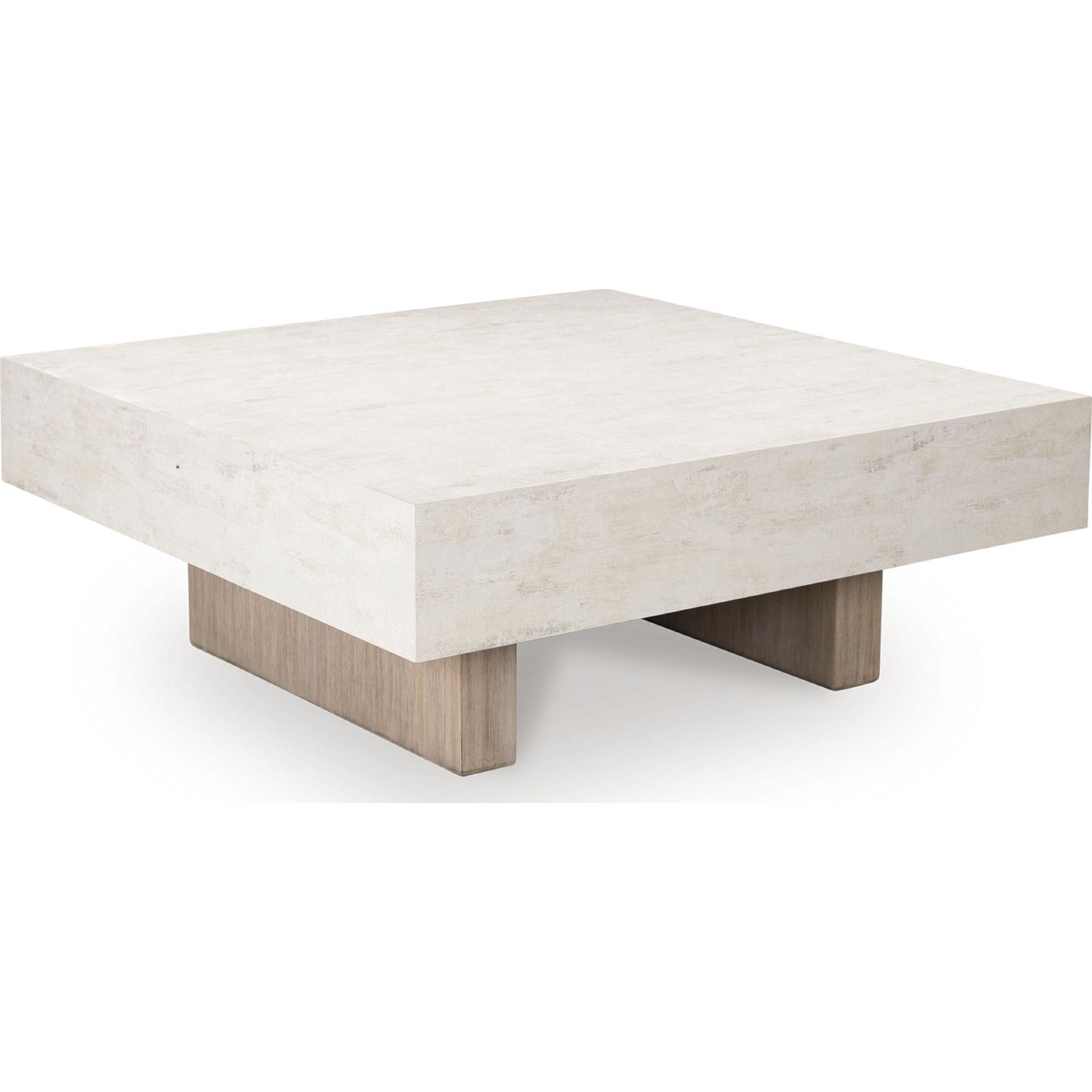 Table basse Jorlaina - Brun gris clair