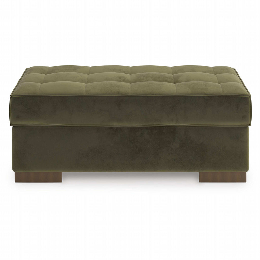 Pouf d'appoint surdimensionné Caspian-Town - Olive