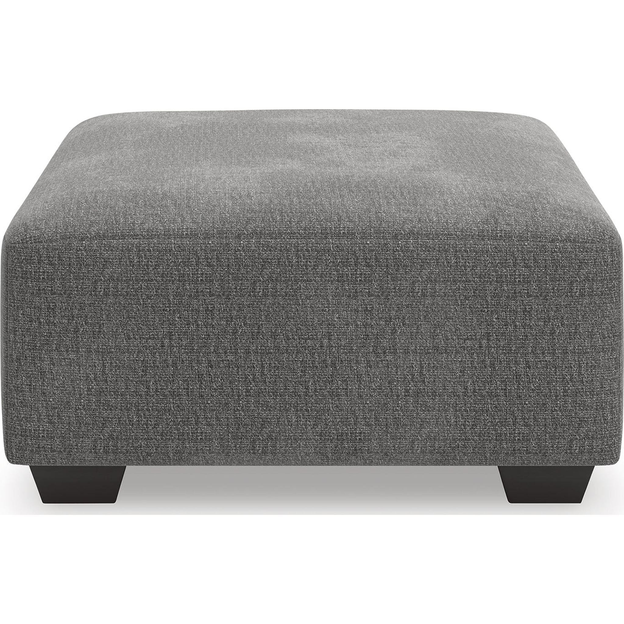 Pouf d'appoint surdimensionné Clarington - Gris pierre